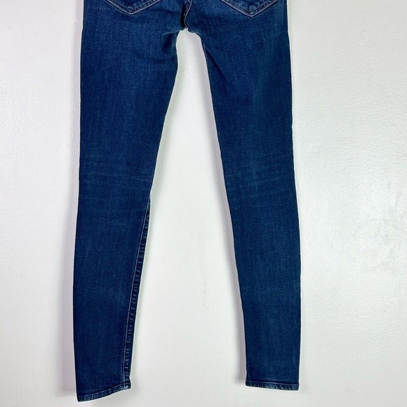 Mother The Looker Skinny Jeans in Forever and a Day Dark Wash Stretch Women's 26 - Picture 9 of 13